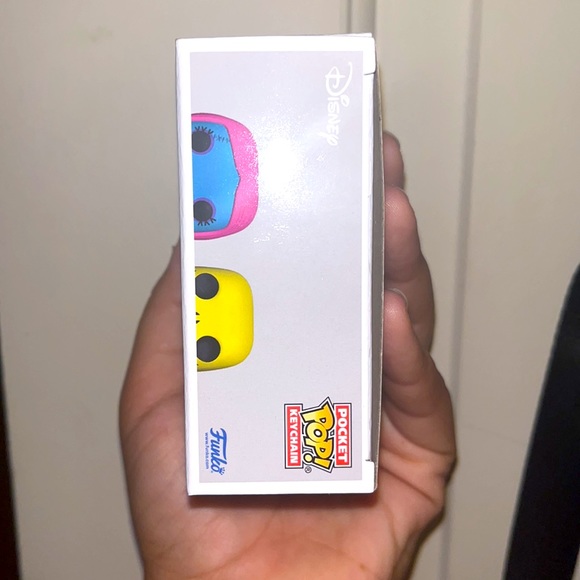 Nightmare Before Christmas Blacklight Keychain Set - Picture 3 of 5